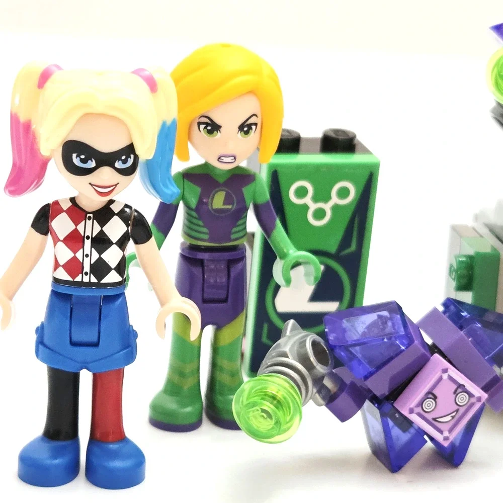 Lego DC Super Hero Girls Minifigure Lot Poison Ivy Lashina Lena Luthor Harley